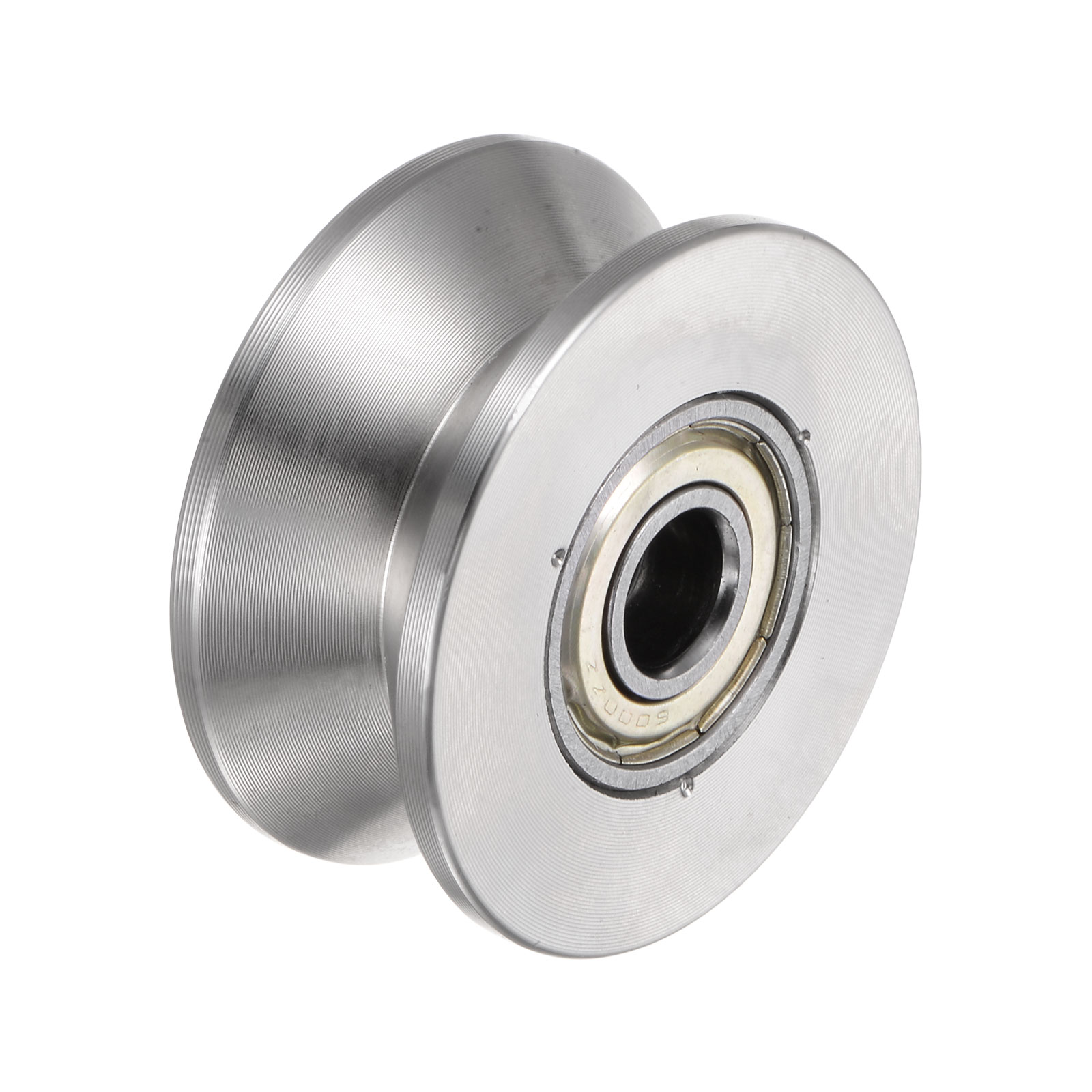 Uxcell 1pcs V Groove Track Wheel, 1.89" 201 Stainless Steel Sliding