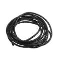 thumbnail image 1 of Uxcell 2.19 Yards 3mm Dia Leather Cord Braided String for DIY Crafts, Black 1Pack, 1 of 6