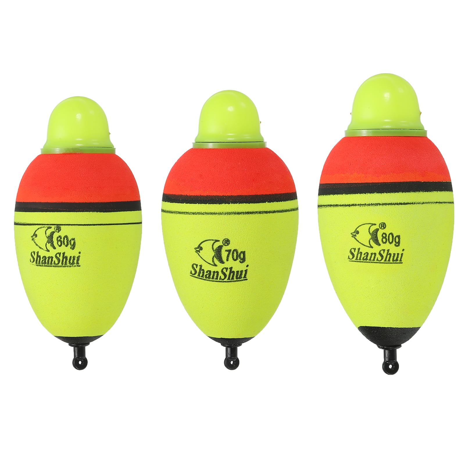 1/2set Stable Buoy Strike LED Light Color Slip Drift Tube Fishing Float  Light Stick with CR311 Battery Indicator Floats Accessory 2 SET FLOAT  LIGHT-GREEN LIGHT 
