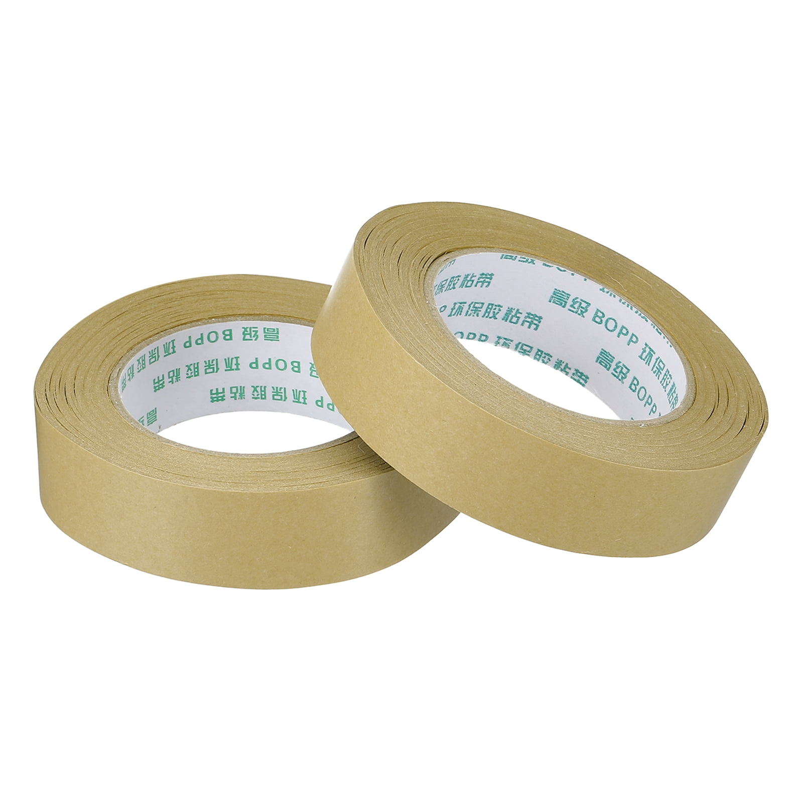 Uxcell 2.2" x 55 Yards Brown Packing Tape, 3 Roll Heavy Duty Kraft Tape for Sealing Cardboard Boxes