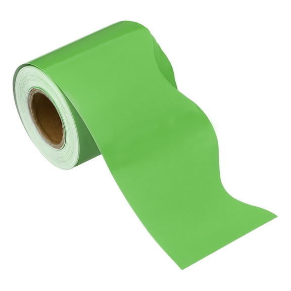 Uxcell 2.24"x32.8Ft Bulletin Board Border,Scalloped Trim Strips Decor,Emerald Green