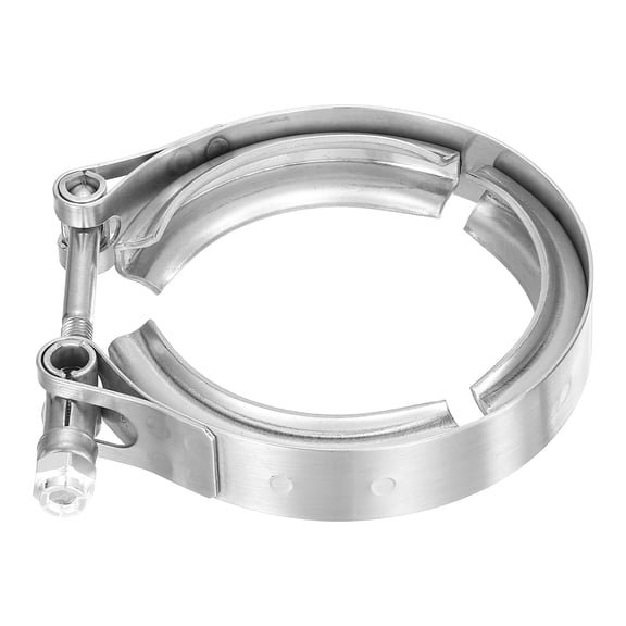 Uxcell 2.25" Quick Release V Band Clamp Adjustment Range 57mm / 2.25inch