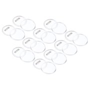 Uxcell 2.26inch Acrylic Button Pin Badge,20SetRound Pin Blank Buttons Badges Kit