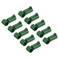 thumbnail image 1 of Uxcell 2.36" Long Plastic Plant Stakes Connector Clips Pipe Joint Buckle Green 10 Pack, 1 of 5
