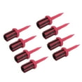 thumbnail image 1 of Uxcell 2.4 Inch Golf Tee Brush Top, 12 Pack Unbreakable Plastic Golfing Tees for Men and Women, Red, 1 of 6
