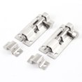 thumbnail image 1 of Uxcell 2.4" Length Stainless Steel Drawer Cabinet Lock Security Latch Barrel Bolt Set 2 Pcs, 1 of 1