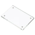 thumbnail image 1 of Uxcell 2.4" x 3.5" x 0.2" Acrylic Picture Frame Magnetic Photo Frames Display Double Sided, Clear, 1 of 6