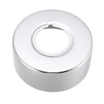 thumbnail image 1 of Uxcell 2.4''x0.98'' Round Escutcheon Chrome Plating Plate Stainless Steel Silver Tone 1pcs, 1 of 3