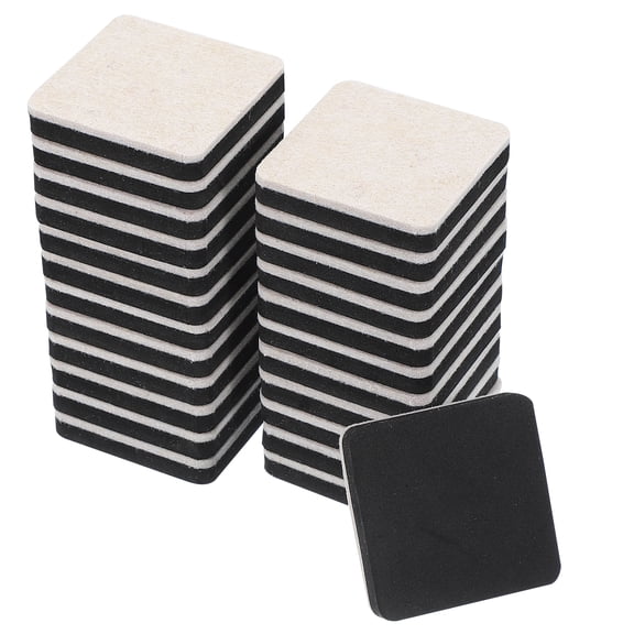 Uxcell 2.5 Inch Felt Furniture Sliders, 24 Pcs Square Furniture Movers Slider Reusable Moving Pads Floor Protectors Beige