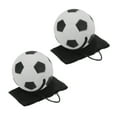 thumbnail image 1 of Uxcell 2Pcs 2.5" Sports Wrist Ball Soccer for Exercise White, 1 of 5