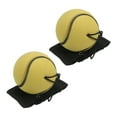 thumbnail image 1 of Uxcell 2.5 Inch Sports Wrist Ball, Tennis Rubber Wrist Return Ball Sport for Exercise, Yellow 2Pcs, 1 of 5