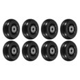 thumbnail image 1 of Uxcell 2.5" OD Inline Skate Wheels with Bearings 82A Skate Replacement, Black, 1 of 5