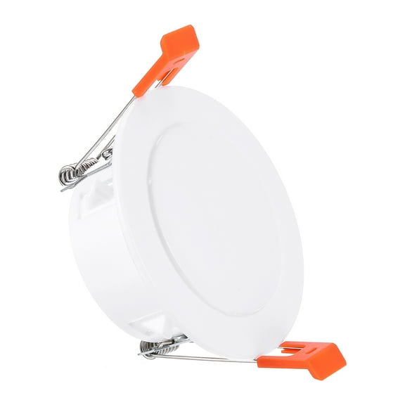 Uxcell 2.5" Spring Ceiling Cover Plate Suitable for 2.7-3.1inch Round Hole, White