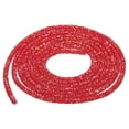 thumbnail image 1 of Uxcell 2.5 Yard 6mm Glitter Sequins Rope Sequins Rhinestone Tube Cord for DIY Clothing Jewelry Light Red, 1 of 5