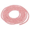 thumbnail image 1 of Uxcell 2.5 Yard 7mm Glitter Sequins Rope Sequins Rhinestone Tube Cord for DIY Clothing Jewelry Clear Light Pink, 1 of 5