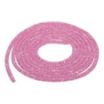 thumbnail image 1 of Uxcell 2.5 Yard 7mm Glitter Sequins Rope Sequins Rhinestone Tube Cord for DIY Clothing Jewelry Clear Light Purple, 1 of 5