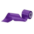 thumbnail image 1 of Uxcell 2" 5 Yard Double Faced Solid Satin Ribbon Polyester Fabric Dark Purple, 1 of 7