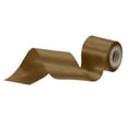 thumbnail image 1 of Uxcell 2" 5 Yard Double Faced Solid Satin Ribbon Polyester Fabric Light Brown, 1 of 7