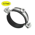 thumbnail image 1 of Uxcell 2" (50mm) ID Iron Wall Ceiling Mount Adjustable Pipe Bracket Clamp 10 Pack, 1 of 6