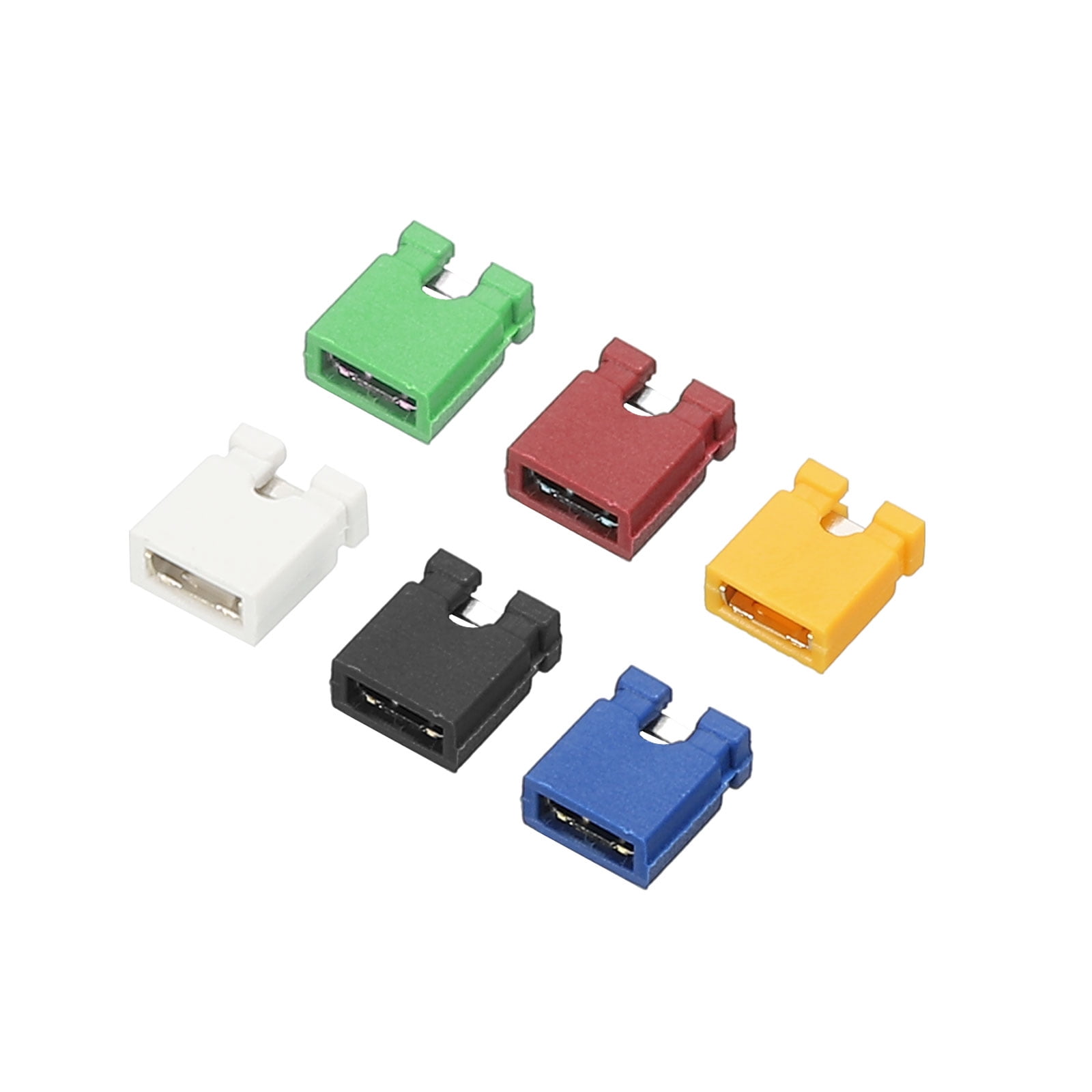Uxcell 2.54mm Closed Short Circuit Cap Jumper Cap Blocks