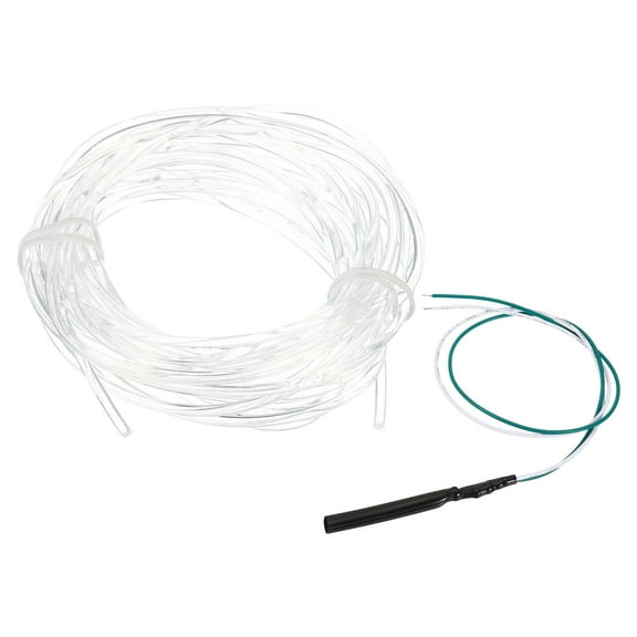 Uxcell 2.5mm 4m PMMA Side Glow Fiber Optic Cable Kit LED Illuminator 12V 0.1W Testing Light Source for Home Decoration