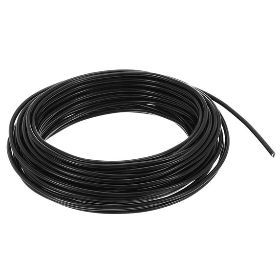 2.5mm Bonsai Training Wire, Floral Wire Stems Anodized Aluminum Tree Wire 32.8 Feet Total, Black