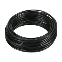 Uxcell Bonsai Training Wire, Floral Wire Stems Anodized Aluminum Tree Wire for Gardening Branch Fixing Black 2.5mm x32.8Â ft