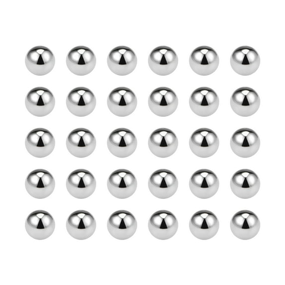 Uxcell 2.5mm Solid Bearing Balls Chromium Steel (GCr15) G10 Precision Balls 50 Pack