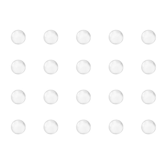 Uxcell 2.5mm Solid Round Clear Glass Ball Boiling Stones Soda Lime Glass Beads 1000 Pack