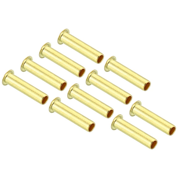 Uxcell 2.5mm Tube OD Brass Compression Insert Ferrules Brass Ferrule Fitting 30 Pack