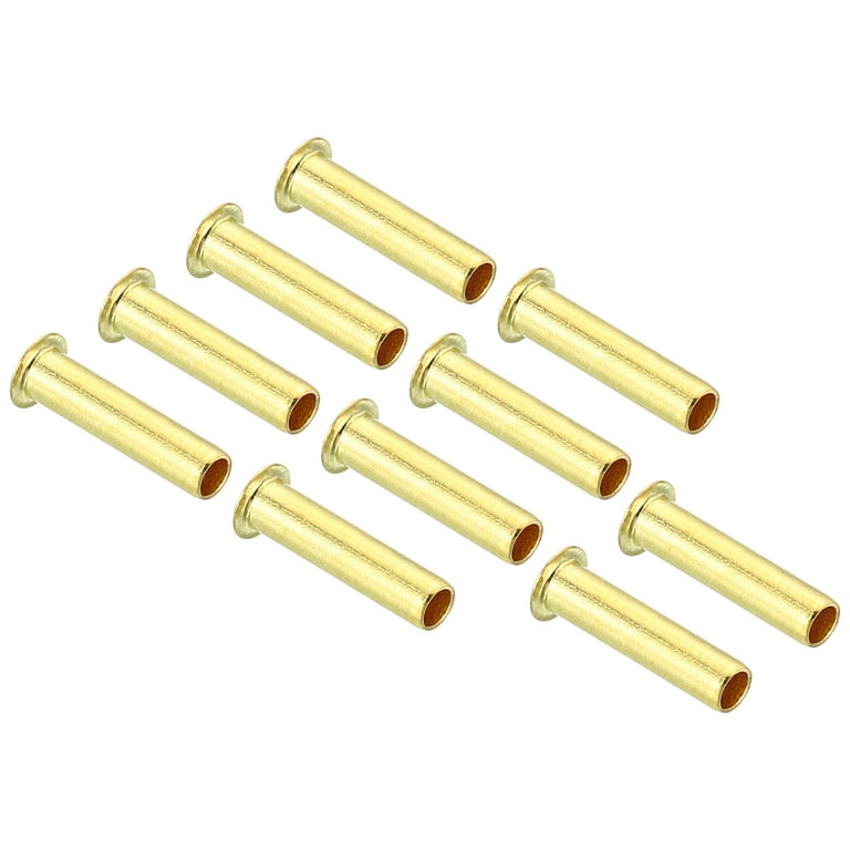Uxcell 2.5mm Tube OD Brass Compression Insert Ferrules Brass