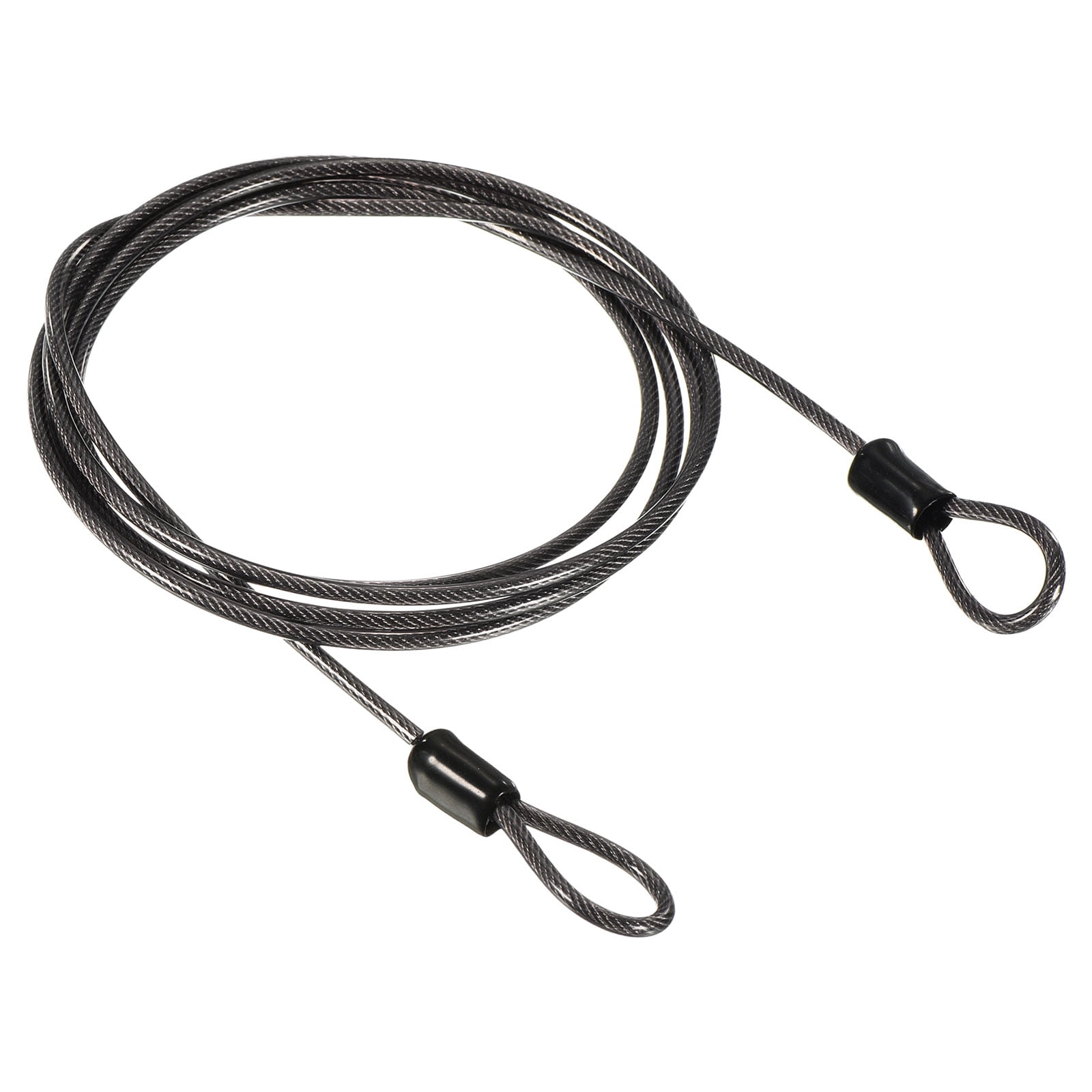 Security Lead Rope Uxcell 2.5mmx1.5m Coated Security Steel Cable Luggage Lock Wire Rope ...