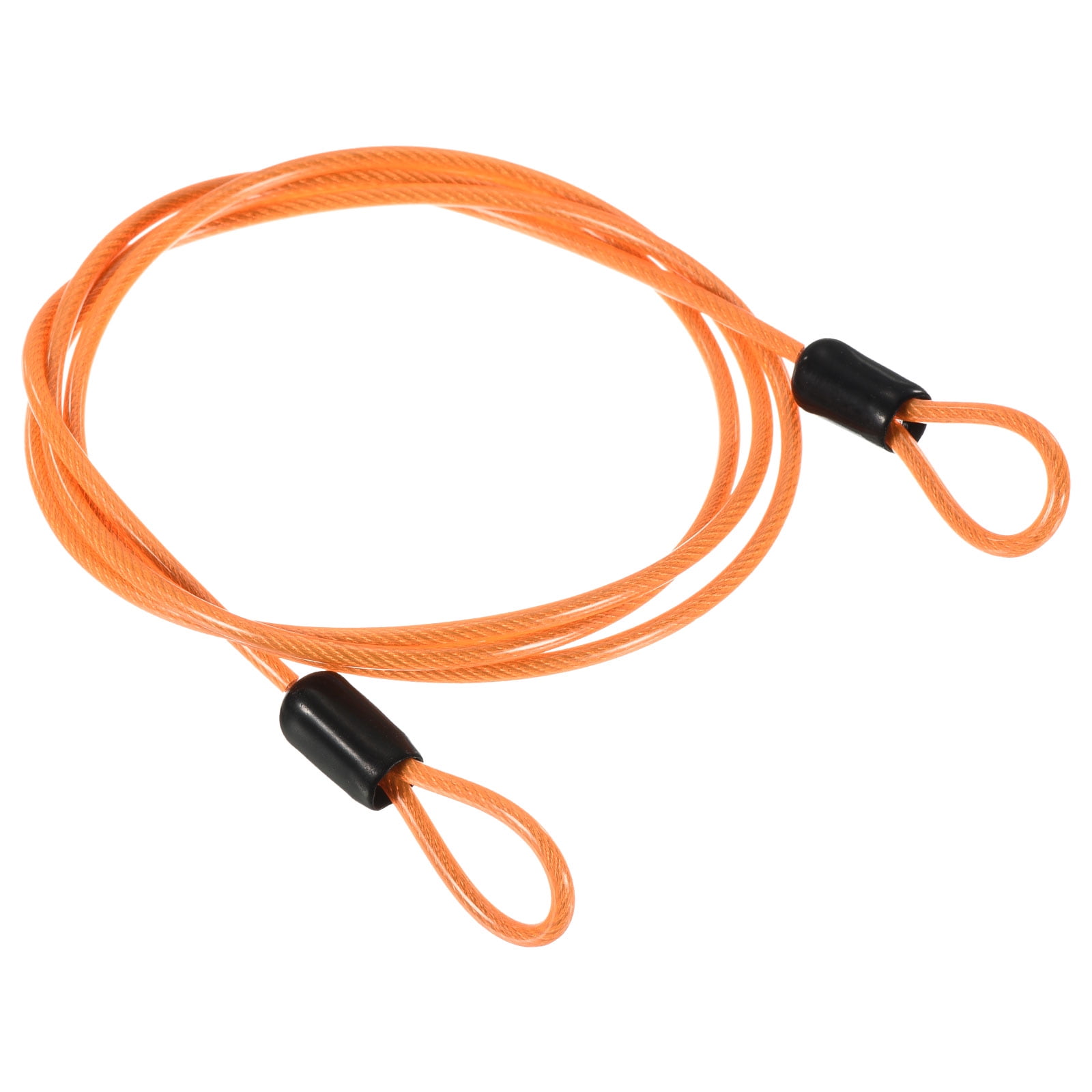 Uxcell 2.5mmx1m Coated Security Steel Cable Luggage Lock Wire Rope ...