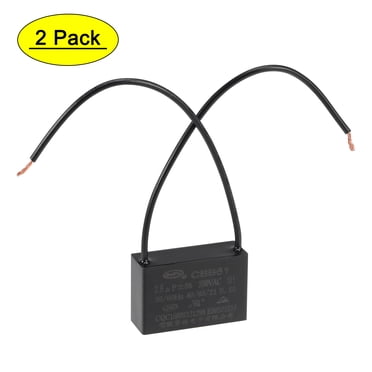 HQRP CBB61 Ceiling Fan Motor Capacitor – 250VAC, 2-5 Wire Configurations, +/-5% Tolerance, Replacement Part