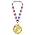 thumbnail image 1 of Uxcell 2.6" Gold Basketball Medals, Basketball Award Medals, 1 of 6