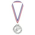 thumbnail image 1 of Uxcell 2.6" Silver Basketball Medals, Basketball Award Medals, 1 of 6