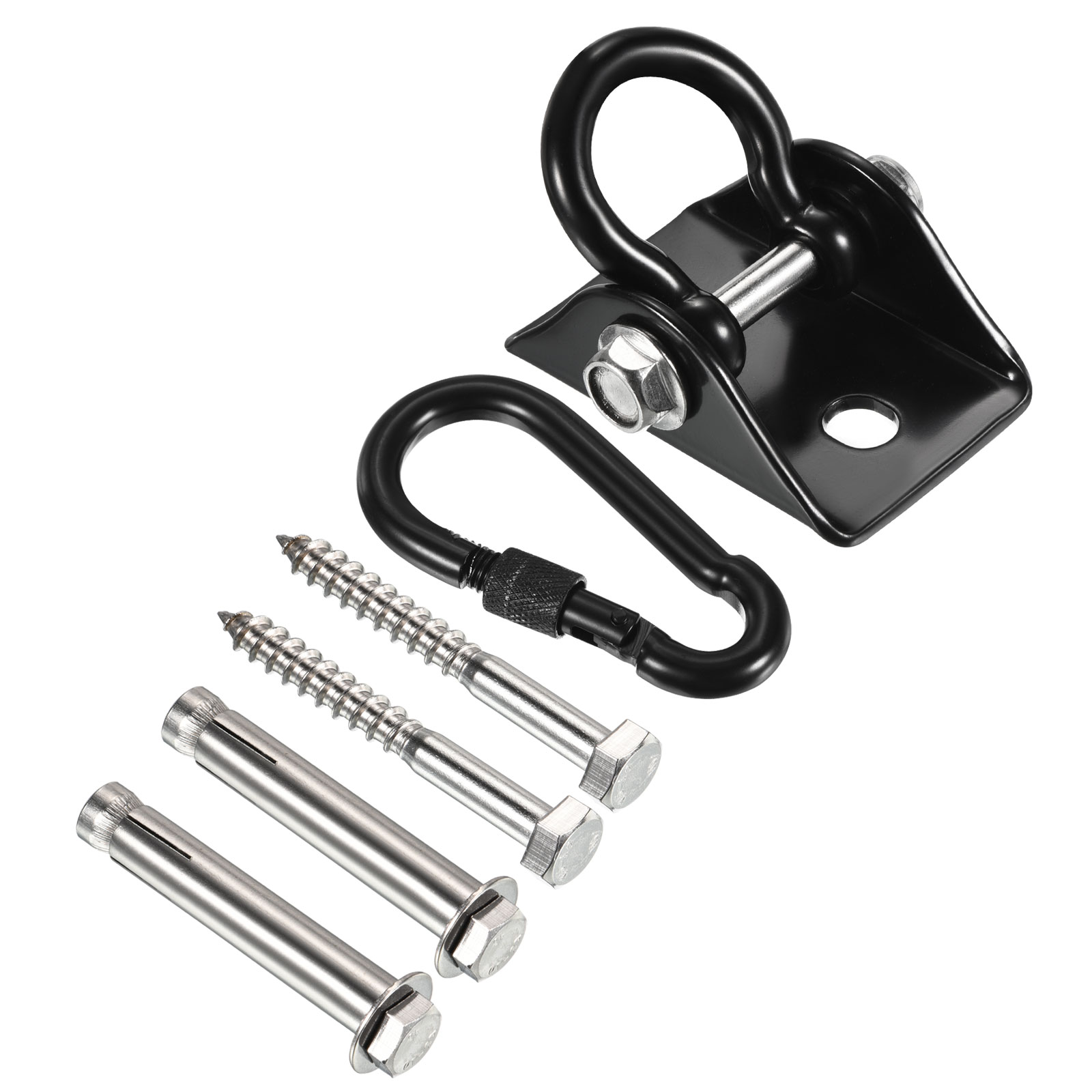 Uxcell 2.6cm Punch Bag Bracket Mount Steel Boxing Bag Hanger Swing