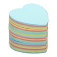 thumbnail image 1 of Uxcell 2.7" x 2.7" Heart Shape Sticky Notes, Cute Self-Stick Memo Pads 100 Sheets/Pad, 4 Colors, 6 Pads, 1 of 5