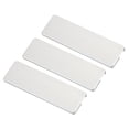 thumbnail image 1 of Uxcell 2.73 x 0.78inch Engraved Name Tags Kit,3pack Blank Badge with Pin,Silver Tone, 1 of 6