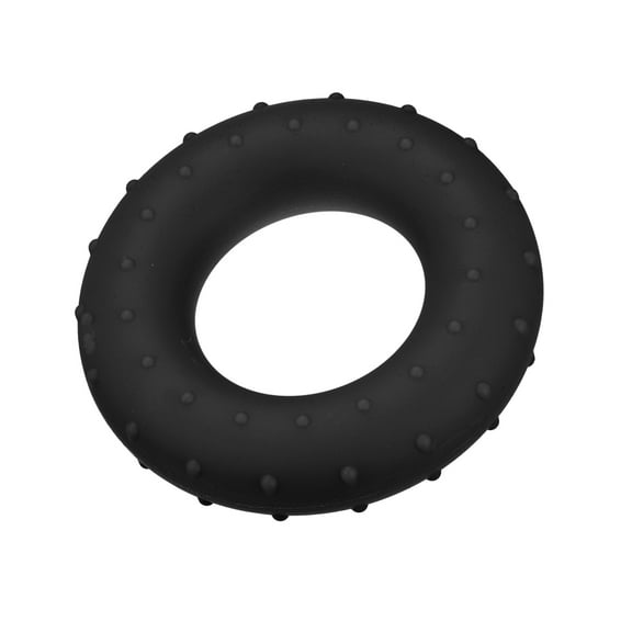 Uxcell 2.76" 20 Lbs Black Hand Grip Strengthener Hand Grip Ring for Strength Training