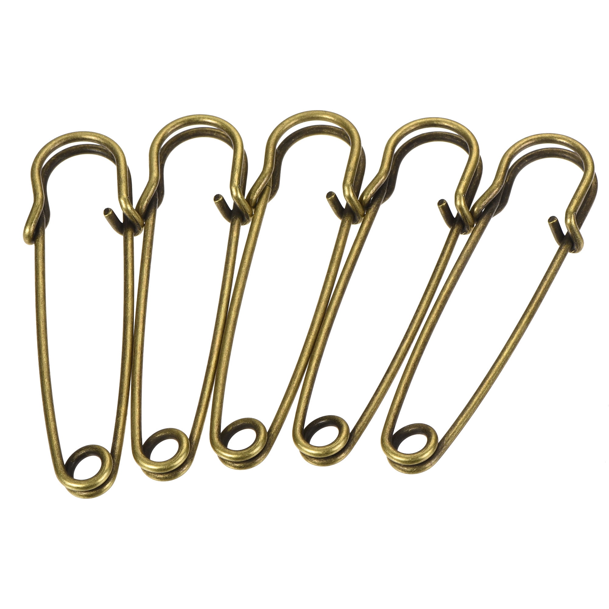 Bundle of 70 Pins Gold Safety Pin Sewing Crafting SAFETY LAUNDRY Pins X 70