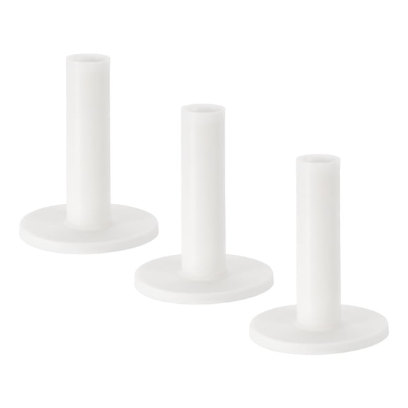 Uxcell 2.8 Inch Rubber Golf Tee, 3 Pack Tall Training Driving Range Tee Stable Ball Holder, White