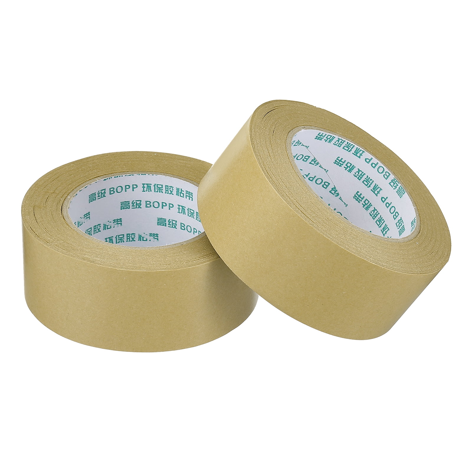 Uxcell 2.8" x 55 Yards Brown Packing Tape, 1 Roll Heavy Duty Kraft Tape for Sealing Cardboard Boxes