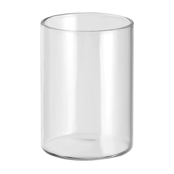 Uxcell 2.8"x2" Clear Glass Cylinder Vase Tabletop Flowers Vase Floating Candle Holder Vase