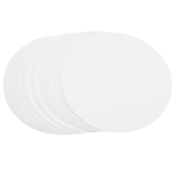 Uxcell 2.8in (70mm) Button Badge Blank Paper, 100 Pcs Badge Button Making Paper for 2.3 Inch 58mm Round Badge Button Maker Supplies DIY Pattern Painting Handmade Craft