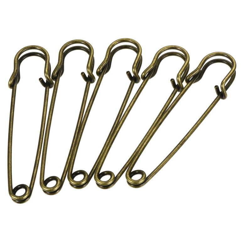 Bundle of 70 Pins Gold Safety Pin Sewing Crafting SAFETY LAUNDRY