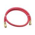 thumbnail image 1 of Uxcell 2.95ft 1/4 SAE Thread 500PSI Refrigeration Tube Charging Hose Tube Rubber Red, 1 of 5