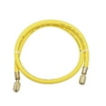 thumbnail image 1 of Uxcell 2.95ft 1/4 SAE Thread 500PSI Refrigeration Tube Charging Hose Tube Rubber Yellow, 1 of 5