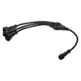 thumbnail image 1 of Uxcell 2-Core 2 Pin Y Splitter Connector 30cm 22AWG IP65 Y Shape 1 Male to 3 Female Extension Cable for LED Lighting, 1 of 7