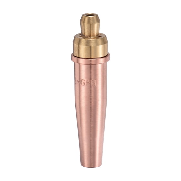 Uxcell 2-GPN Propane/Natural Gas Cutting Torch Tips Victor-Torch Tip 0.059" Orifice Brass Cutting Nozzle Replacement Plasma Consumables for Repair Workshop Welding